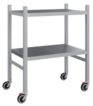 Стеллаж передвижной Polair LOAD.ME.MOBILE INOX МI09.2.50.08